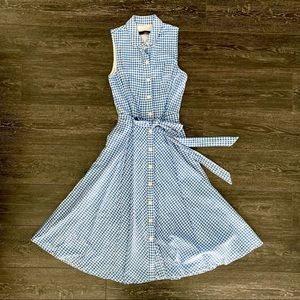 Chetta B Gingham Dress